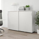 Galant Armario/puertas Correderas 160X120 Blanco  IKEA