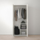 Brimnes Armario 2 Puertas 78X190 Blanco  IKEA