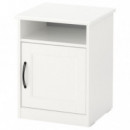 Songesand Mesa Noche 42X40 Blanco  IKEA