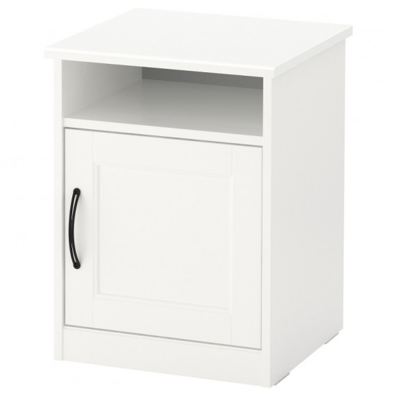 Songesand Mesa Noche 42X40 Blanco  IKEA