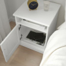 Songesand Mesa Noche 42X40 Blanco  IKEA