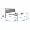 Idanas Cama 180X200 Blanco  IKEA