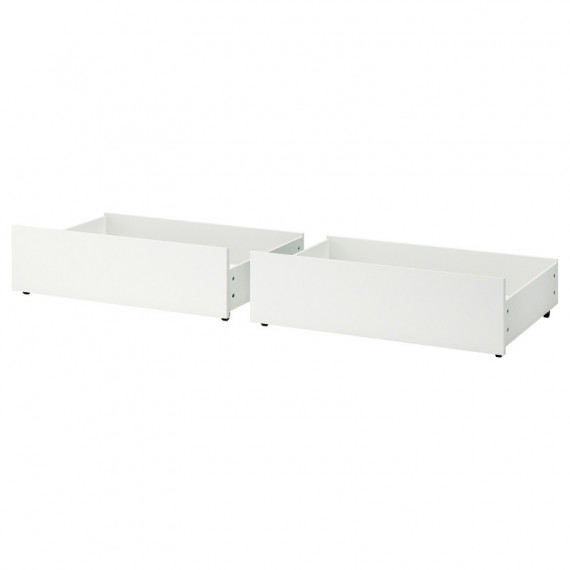 Malm Cajon Cama Alta 2U 200 Blanco  IKEA