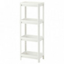 Vesken Estanteria 36X23X100 Blanco  IKEA