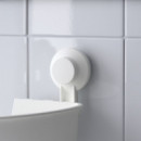 Tisken Estante Esquina/ventosa Blanco  IKEA