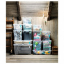 Samla Caja 56X39X42 - 65L Transp  IKEA