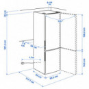 Medgang (m) Fri/con IKEA 500 Ind/inox