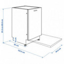Medelstor (e) Lavavaj 45 Integrado 500  IKEA