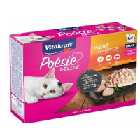 VITAKRAFT Gato Adulto Poesie Pollo Pavo Ternera Pouch 6 Ud