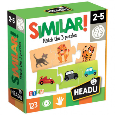Similar! Une Puzzles de 3 Piezas  RAVENSBURGER PUZZLES