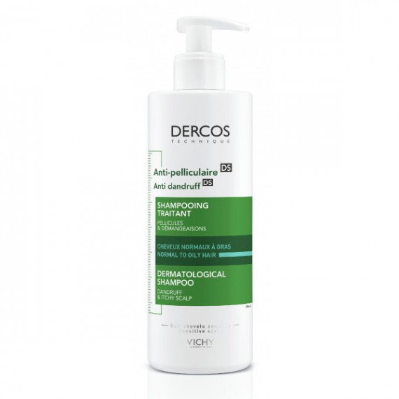 Vichy Dercos Anticaspa Champu C Graso 400 Ml  DERCOS TECHNIQUE