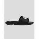 Chanclas Croco Dualiste Synthetic Logo de LACOSTE