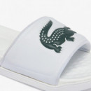 Chanclas Croco Dualiste Synthetic Logo de LACOSTE