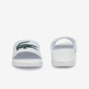 Chanclas Croco Dualiste Synthetic Logo de LACOSTE