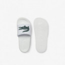 Chanclas Croco Dualiste Synthetic Logo de LACOSTE