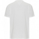 Camiseta Classic Athletic Twisted Logo Tommy Jeans  TOMMY HILFIGER