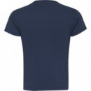Camiseta Essential Rib de Tommy Jeans  TOMMY HILFIGER