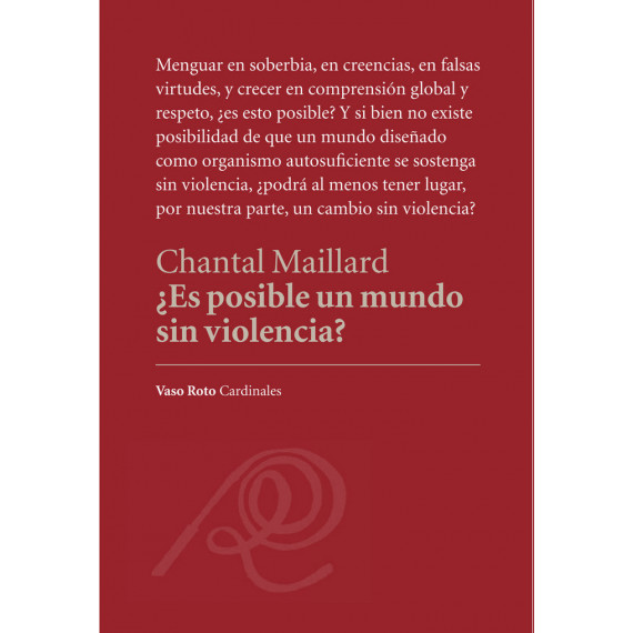 �es Posible un Mundo sin Violencia?