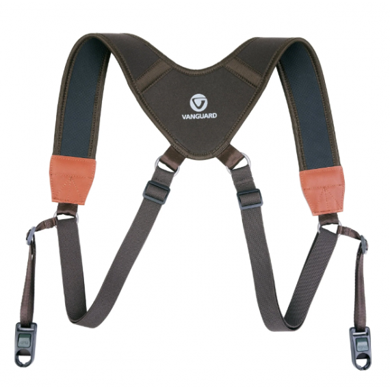 Arnés para Prismáticos Pro Veo Optic Guard H Dlx Marrón  VANGUARD
