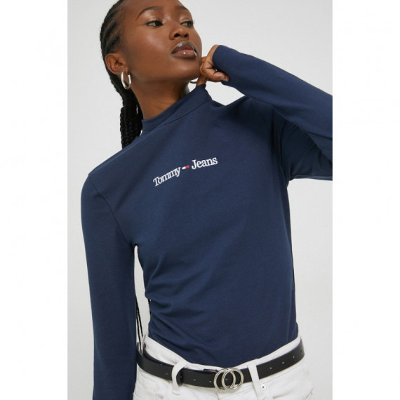 Body de Manga Larga Serif Linear de Tommy Jeans  TOMMY HILFIGER