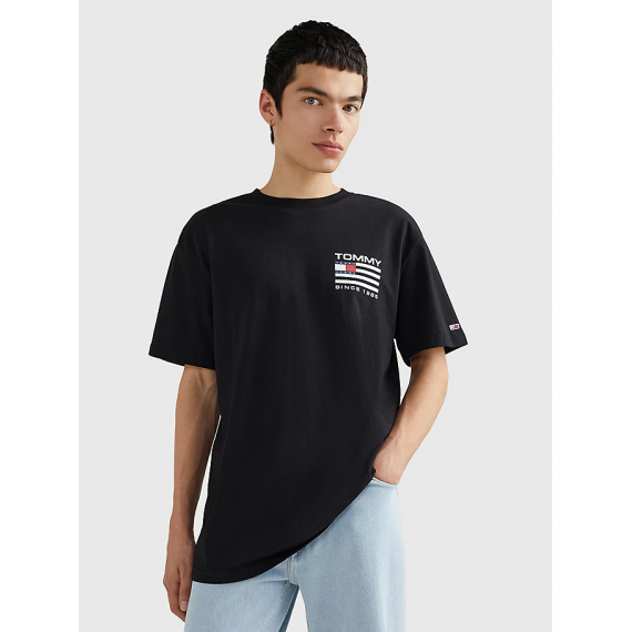 Camiseta TOMMY JEANS Back Logo Negra