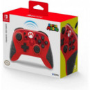 NINTENDO Switch Mando Inalámbrico Horipad Mario Licencia Oficial