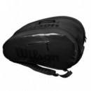 Paletero Wilson Super Tour Bag Black  WILSON PADEL