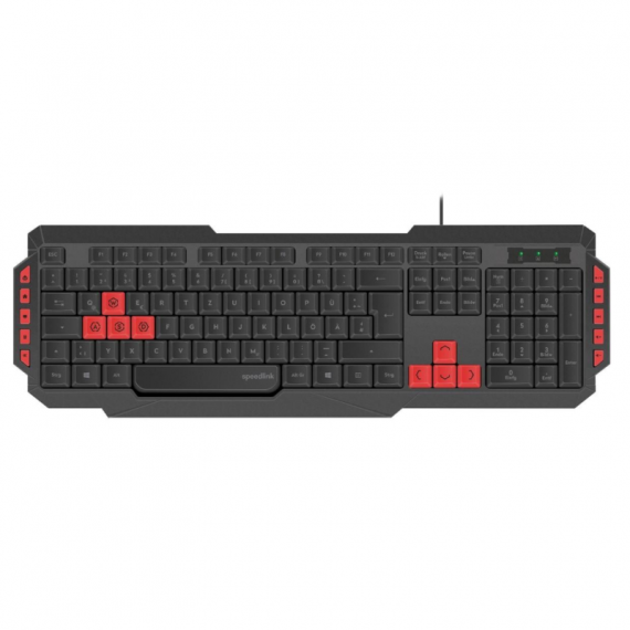 SPEEDLINK Teclado Gaming Español Negro Ludicium