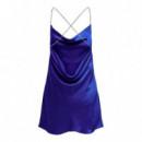 Vestido Lencero con Tiras de Strass Saga Primrose de ONLY