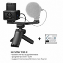 SONY Kit Cámara de Acción RX0II 4K Ultra HD 15,3 Mp Wi-fi y BLUETOOTH