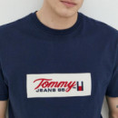 Camiseta TOMMY JEANS Retro Azul Marina