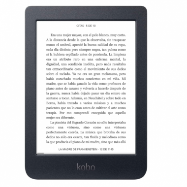 KOBO Nia Ereader Pantalla T&aacute;ctil Antirreflejos 6" Libro Electr&oacute;nico