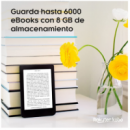 KOBO Nia Ereader Pantalla Táctil Antirreflejos 6" Libro Electrónico