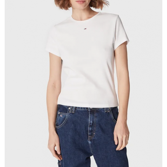 Camiseta TOMMY JEANS Blanca Canalé