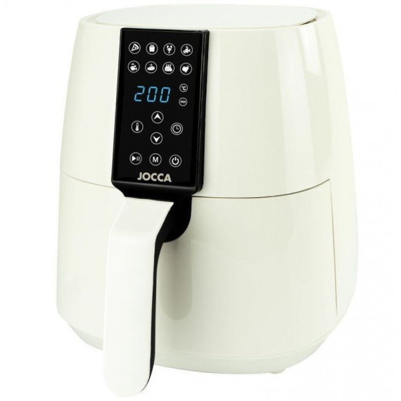 JOCCA Freidora de Aire 1507C/ Blanca 1450W/ Capacidad 3.8L