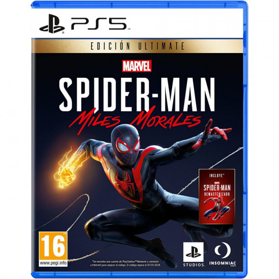 PS5 Spiderman Miles Morales Edición Ultimate Playstation  SONY
