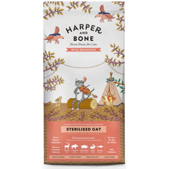 HARPER & BONE Gato Adulto Esterilizado Wild Mountain 5 Kg