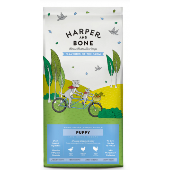 HARPER & BONE Perro Puppy Flavours Of The Farm 2 Kg