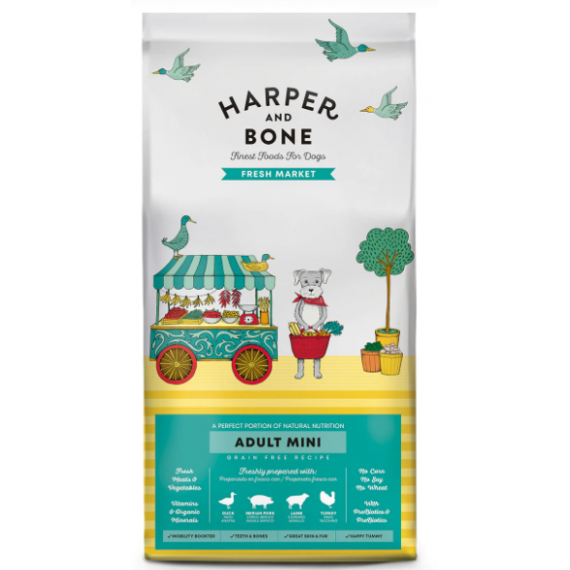 HARPER & BONE Perro Adulto Mini Fresh Market 2 Kg