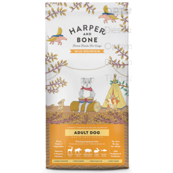 HARPER & BONE Perro Adulto Medium Large Wild Mountain 2 Kg