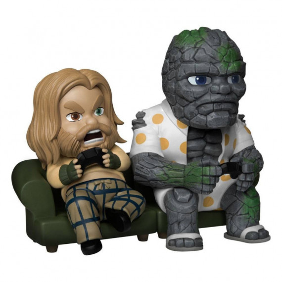 Figura Bro Thor y Korg Game Time Mini Egg Attack Vengadores: Endgame  BEAST KINGDOM TOYS