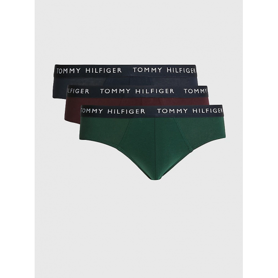 Tripack Slip TOMMY JEANS Azul Marino Granate Verde