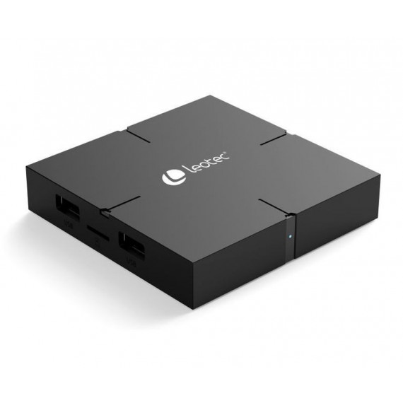 LEOTEC TV Box Android Show 2 216 4K QC/2GB/16GB/ANDROID/ Hdmi/ Micro Sd/ 2X USB 2.0/ Ir/ Av