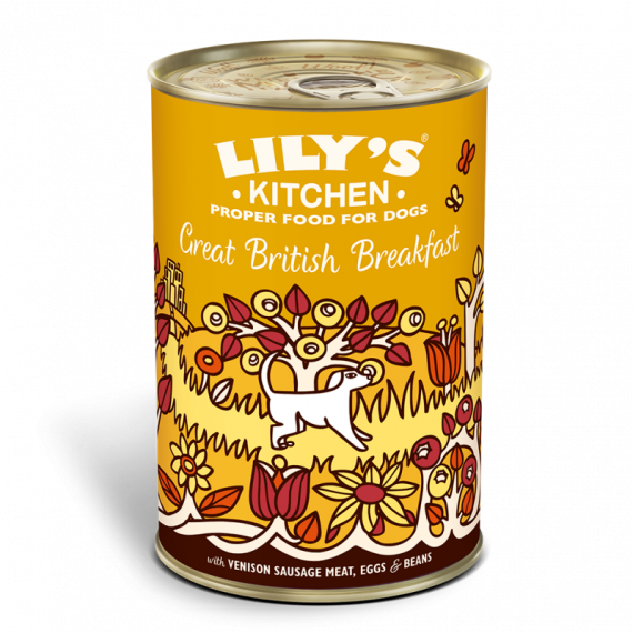 LILY'S KITCHEN Perro Adulto Great Brittish Breakfast Lata 400 Gr