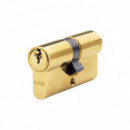 Eurocilindro ABUS Serreta Laton Leva Corta E50 35/35 0047493