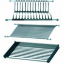 Escurreplatos y Vasos Acero Inoxidable Mueble Cocina 700MM