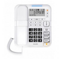 ALCATEL Telefono Fijo Compacto TMAX70 Blanco