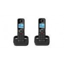 ALCATEL Telefono Inalambrico Dect F860 Duo Negro