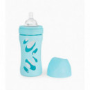 TWISTSHAKE Biberon Vidrio Pastel Azul 260ML