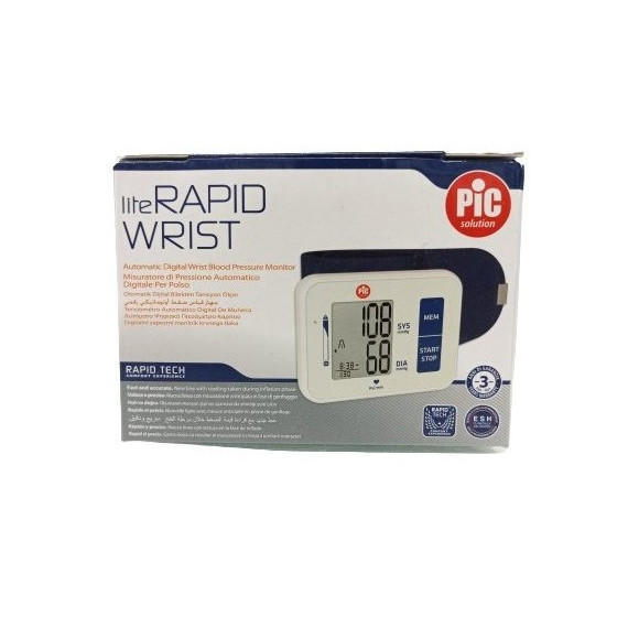 Tensiometro Digital de Muñeca PIC Literapid Wris